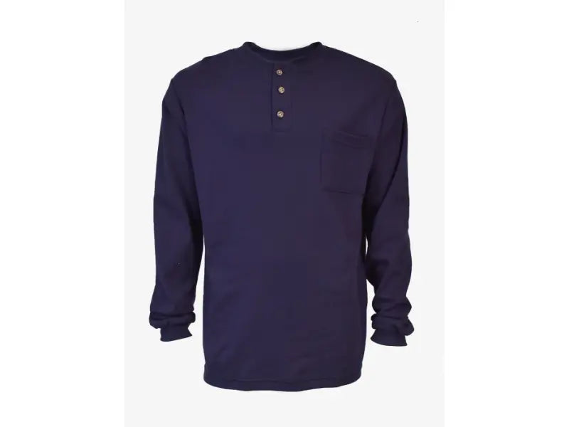 Portwest® Frontline 6.9 Oz Henley Long Sleeve T-Shirt - IFP660