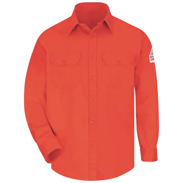 Bulwark® Button Down Flame Resistant Men's Uniform Shirt - SLU8