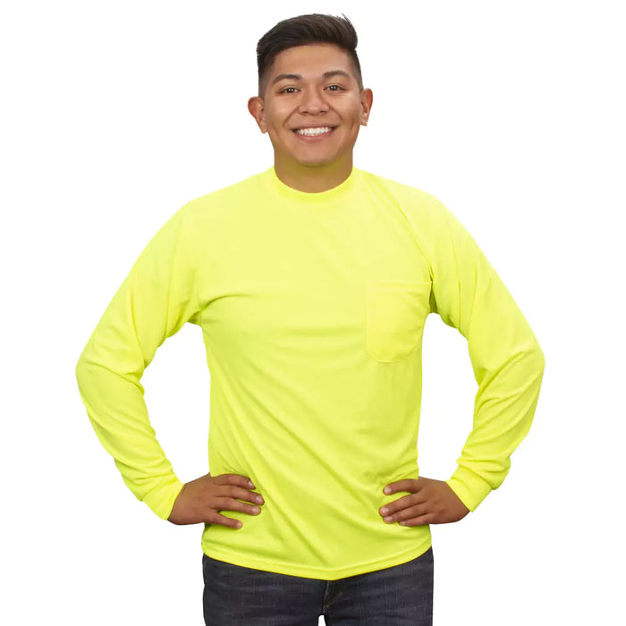 Cordova Cor-Brite Non-Rated Crew Neck Long Sleeve T-shirt - V14