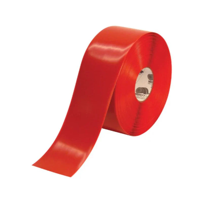 Mighty Line Deluxe Safety Tape - 60 Mil - 2" W x 100' L - Red