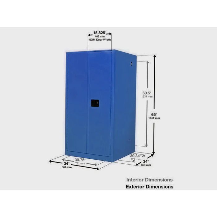 blue-60-gal-safety-storage-cabinet-2-manual-closing-doors-2-shelves