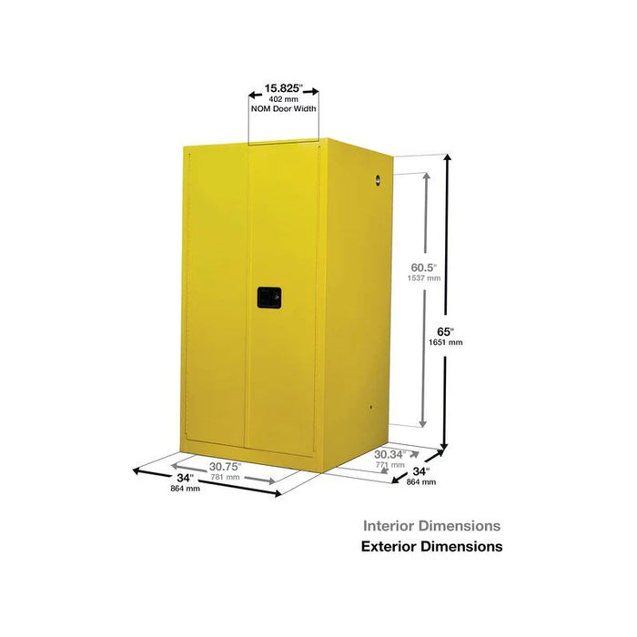 60-gallon-flammable-storage-safety-cabinet-2-manual-door-2-shelves