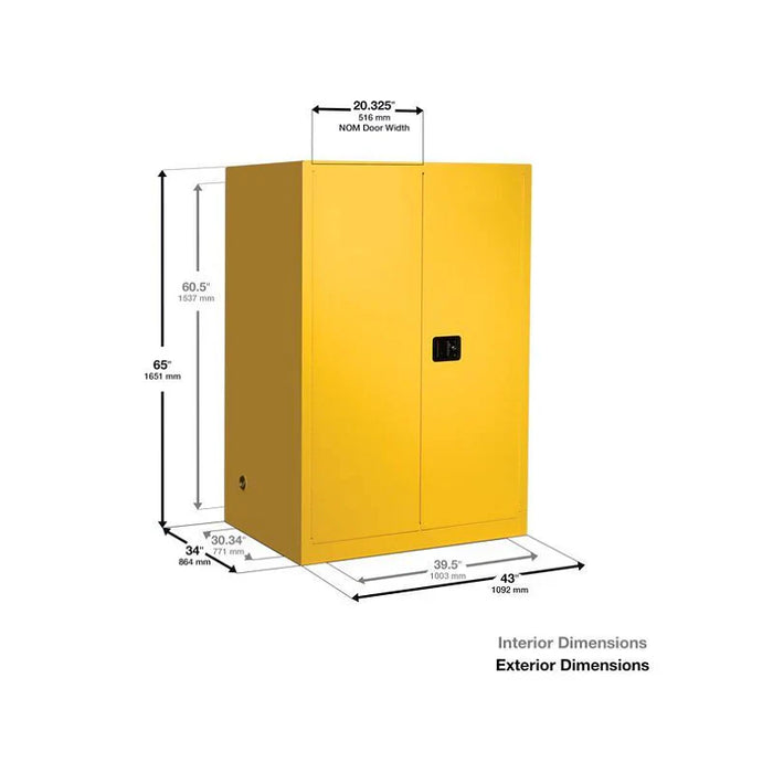 60-gallon-haz-mat-safety-cabinet-holds-2-vertical-drums-2-self-closing-doors-1-shelf