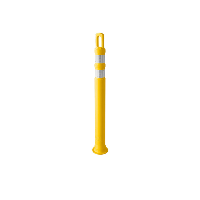 42" JBC Safety Arch Top Traffic Delineator Post - Yellow - No base