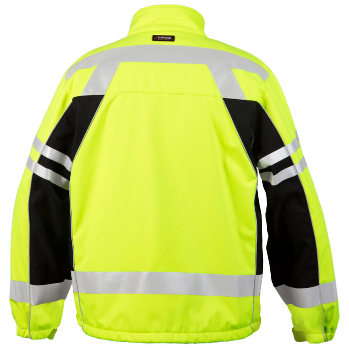 Kishigo® Black Series High Visibility Soft Shell Jacket - JS137