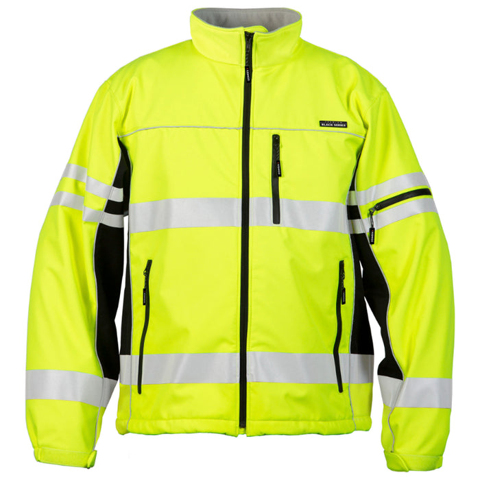 Kishigo® Black Series High Visibility Soft Shell Jacket - JS137