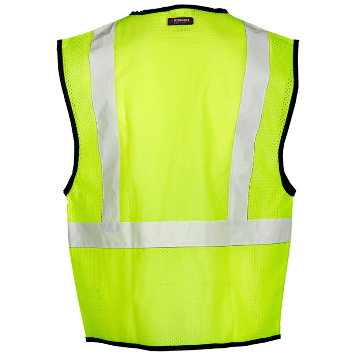 Kishigo® Economy Hi Vis Safety Mesh Vest