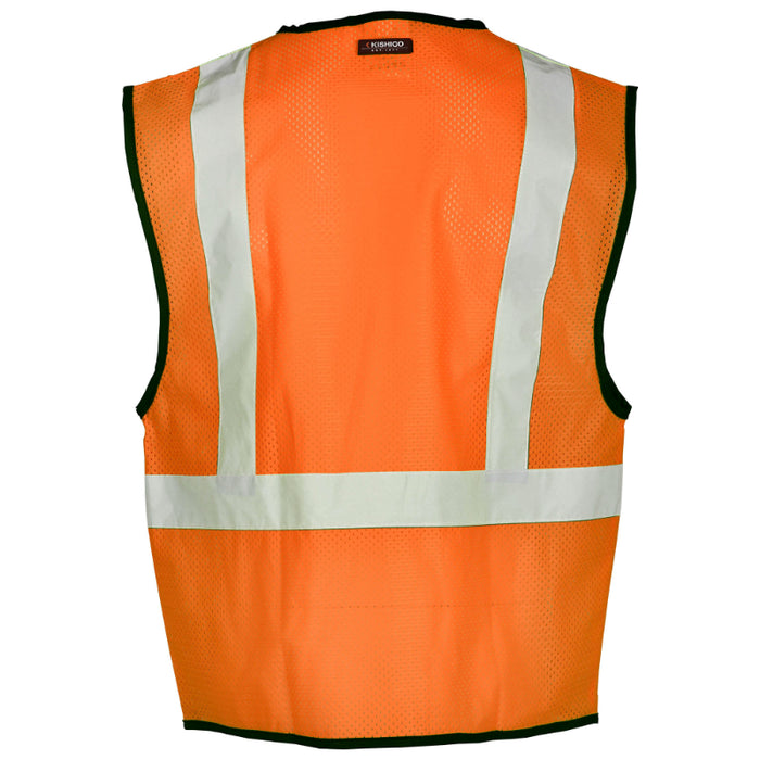 Kishigo® Economy Hi Vis Safety Mesh Vest