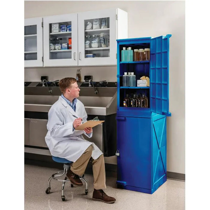 blue-24-gallon-poly-cabinet-under-counter-modular-2-doors-4-shelves