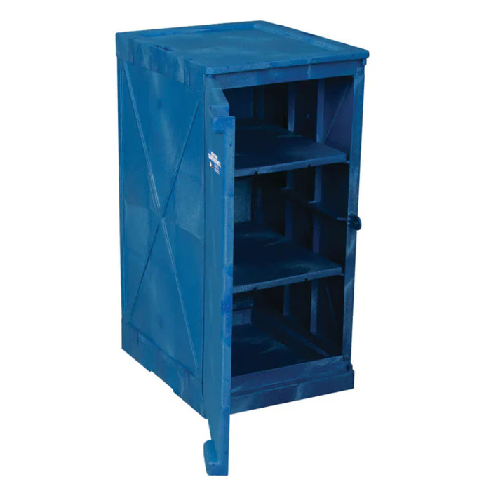 blue-12-gallon-poly-cabinet-modular-1-door-2-shelves