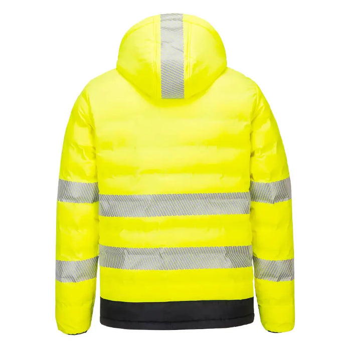 Portwest® Hi-Vis Water Resistant - Ultrasonic Heated Tunnel Jacket - S548