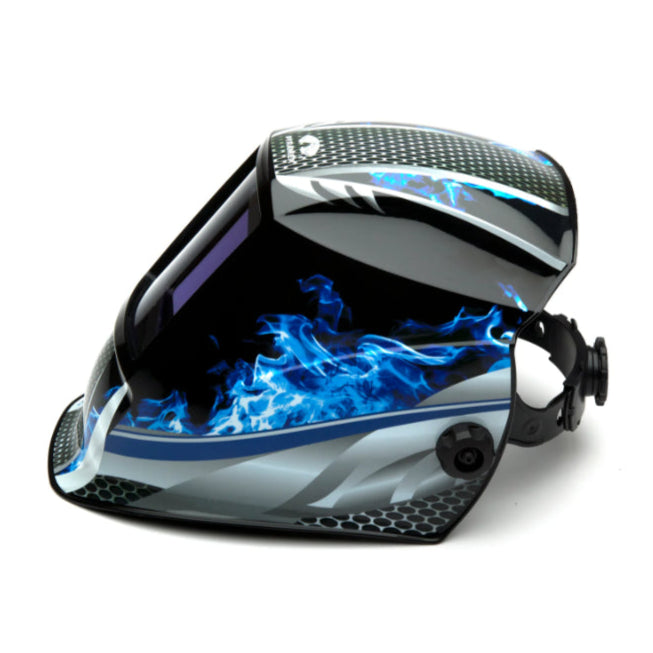 Pyramex® Advanced Auto-Darkening Welding Helmet - Fire Metal - WHAM30