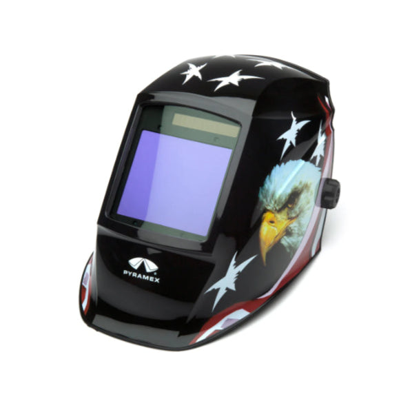 Pyramex® Advanced Auto-Darkening Welding Helmet - American Eagle - WHAM30