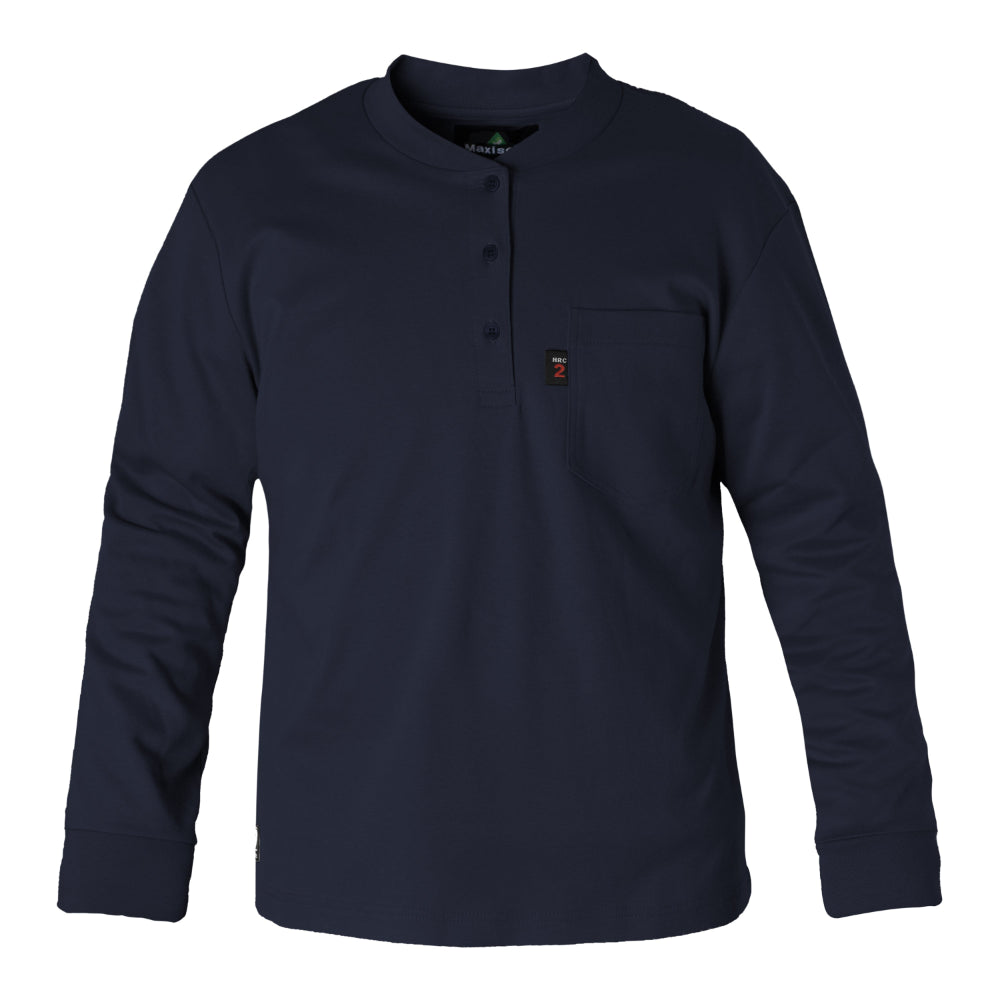 Knox FR Shirts for Men, Plaid Flame Resistant Shirt Metal Buttons