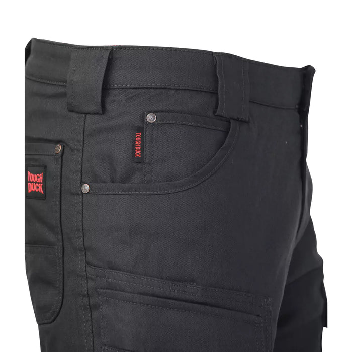 Tough Duck Relaxed Fit Fleece Lined Flex Twill Cargo Pant with 360° St —  Safety Vests and More