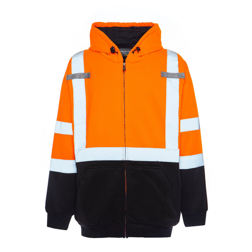 utility-pro-hivis-soft-shell-full-zip-yellow-orange-class-3-hoodie-uhv425