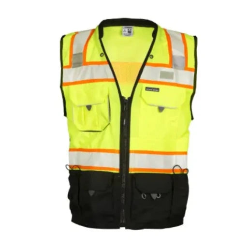 Kishigo® Premium Surveyors Safety Vest - Black Series