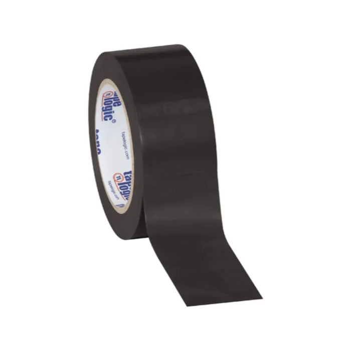 Tape Logic® Solid Vinyl Tape - 6 Mil - 1" x 36 yds. - Black