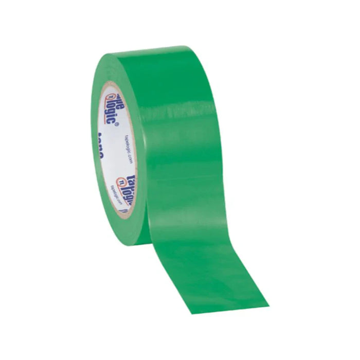 Tape Logic® Solid Vinyl Tape - 6 Mil - 1" x 36 yds. - Green