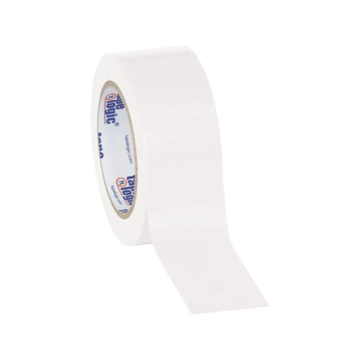 Tape Logic® Solid Vinyl Tape - 6 Mil - 2" x 36 yds. - White