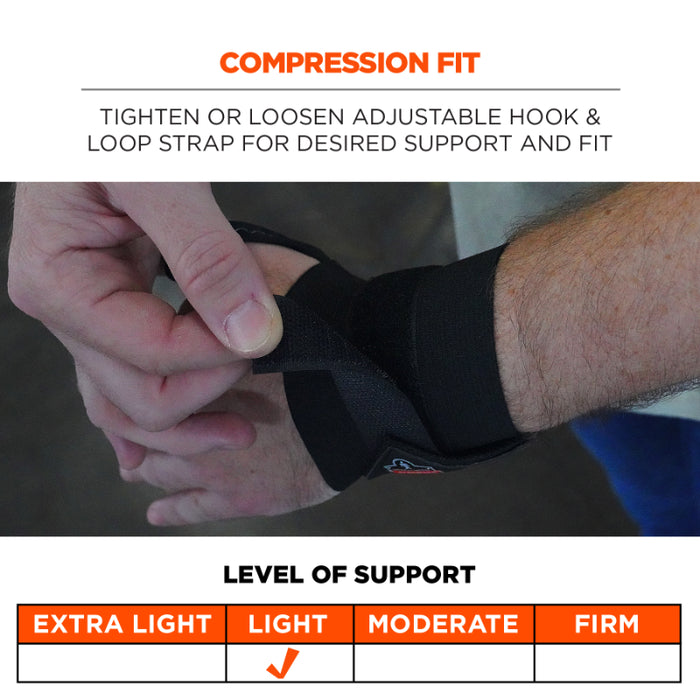 Ergodyne ProFlex Wrist Wrap Support - Thumb Loop - 420