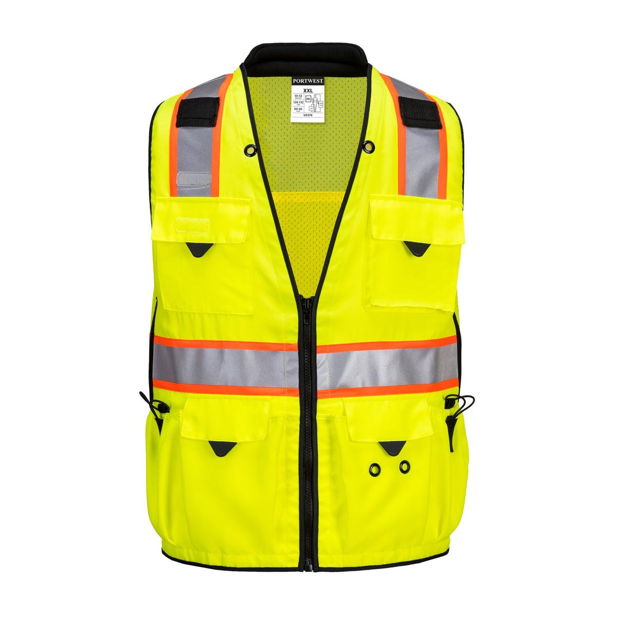 PORTWEST® US376 Expert Pro Hi Vis Surveyor Safety Vest ANSI Class —  Safety Vests and More