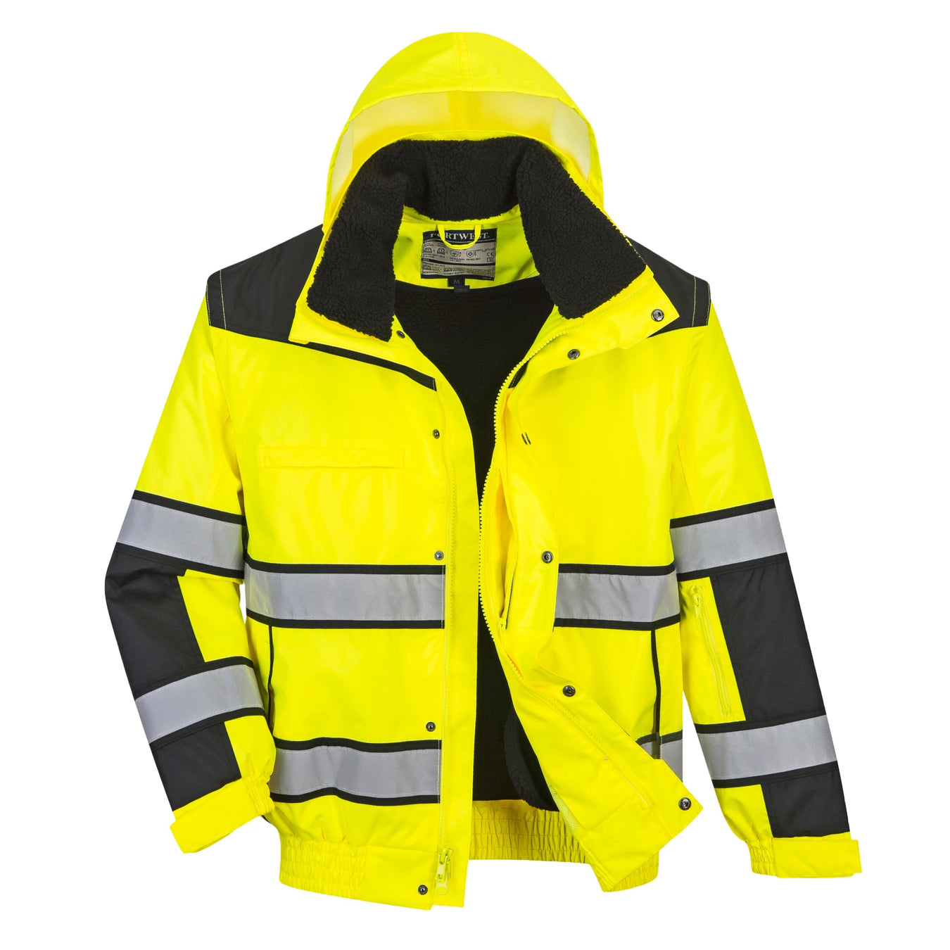 Fur Lined Hi Vis Safety Jackets