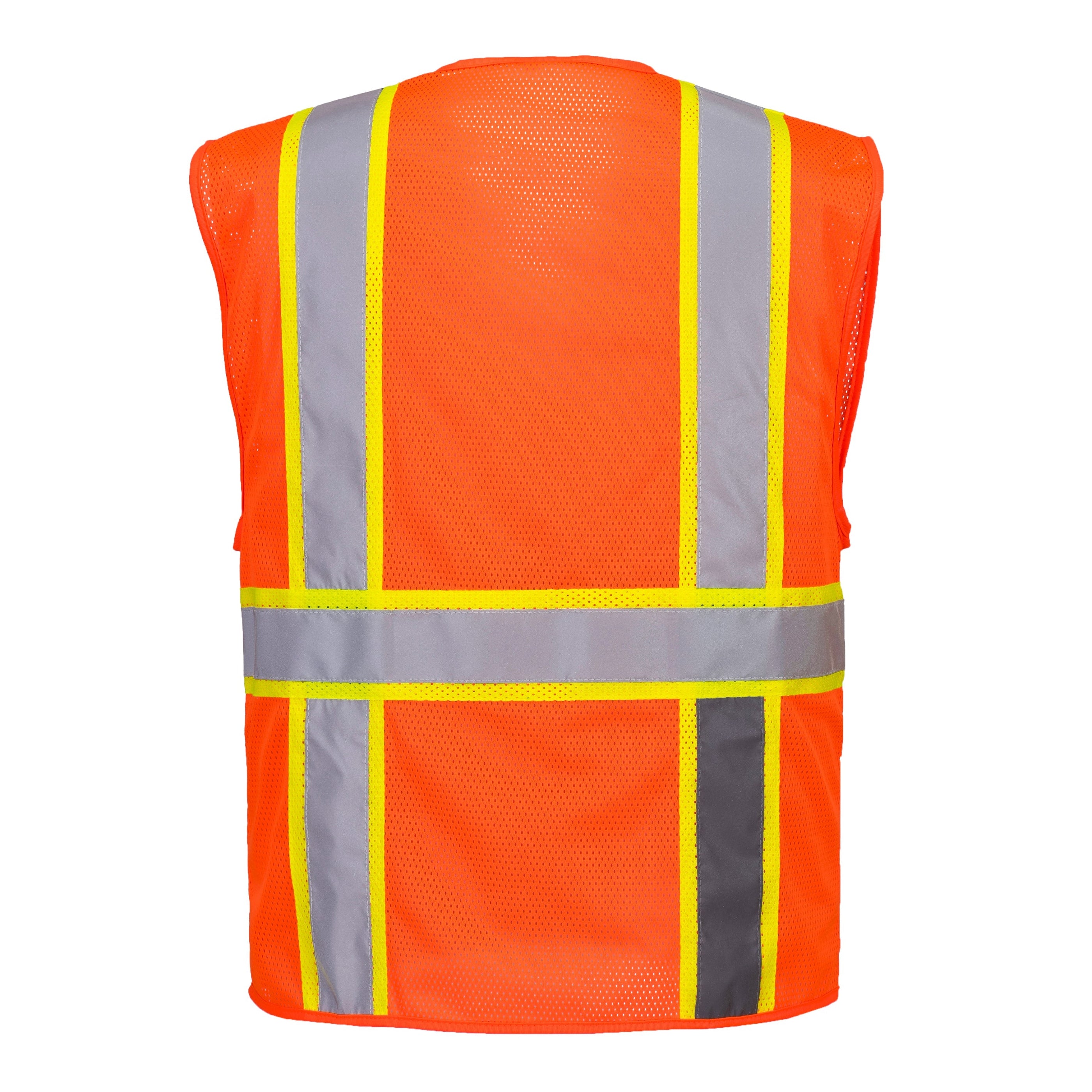 PORTWEST® US374 Orlando Hi-Vis Contrast Mesh Safety Vest ANSI Class 2 ...